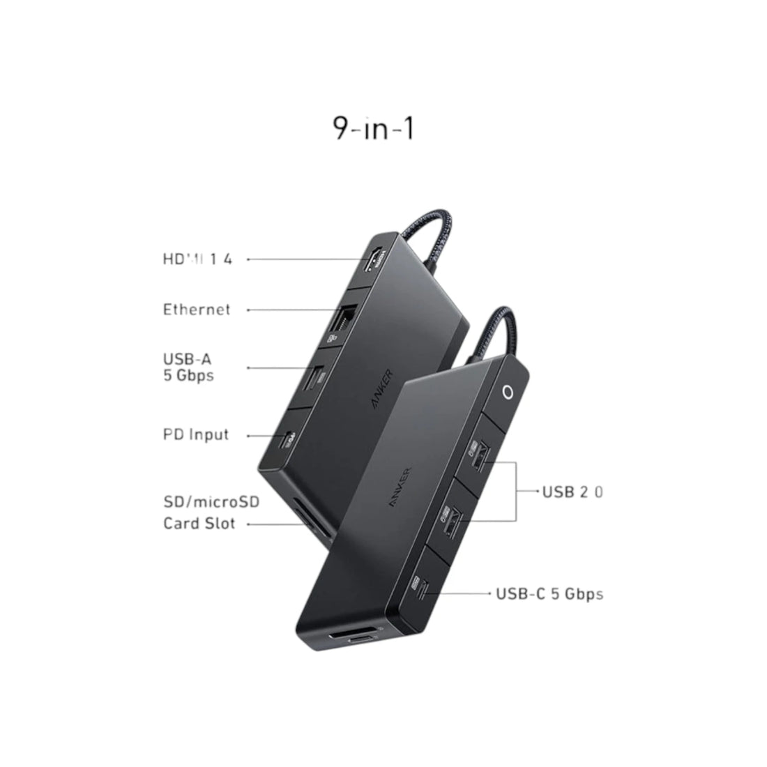 Anker Hub 9 in 1